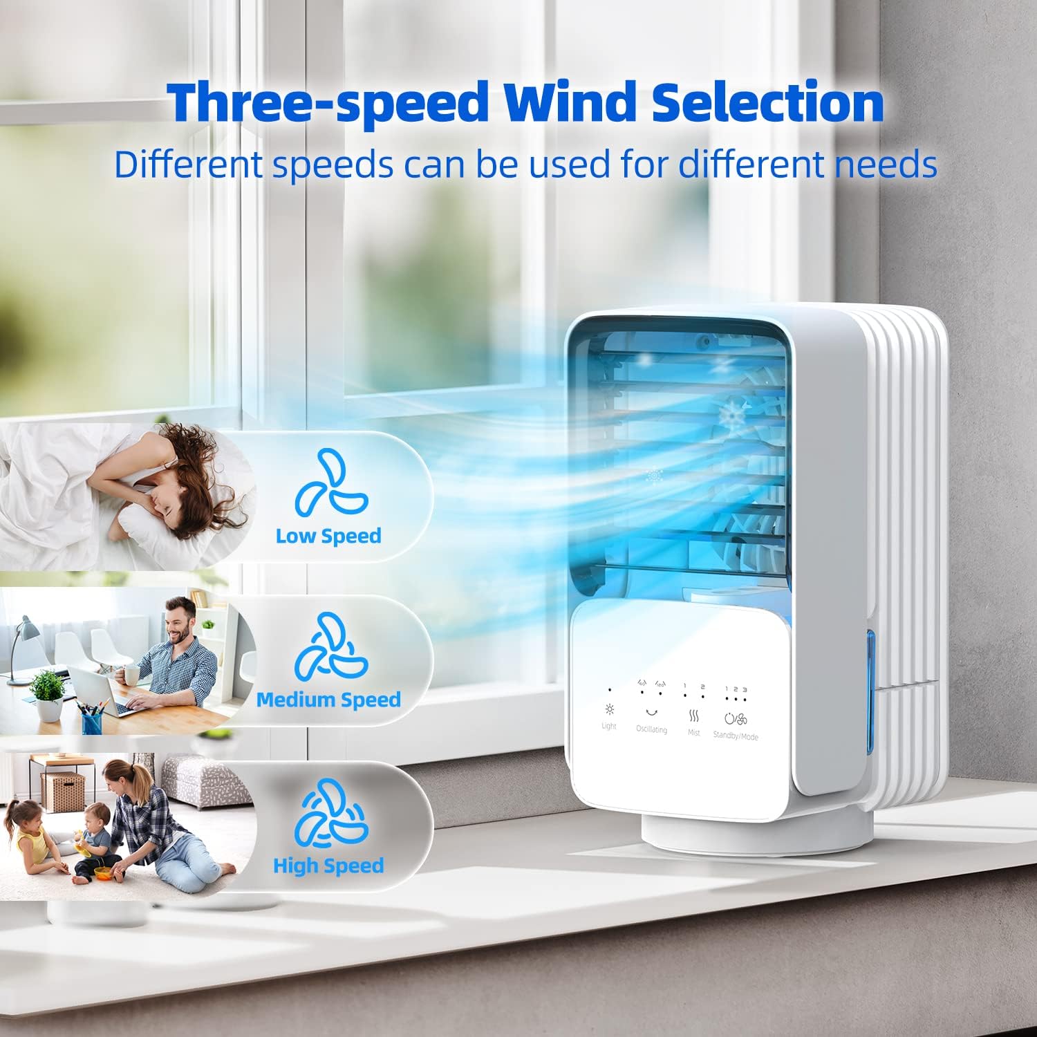 Omisoon Condizionatore Portatile 4 in 1 700ml - immagine 5