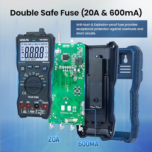 VENLAB Multimetro Digitale Professionale True RMS - immagine 3