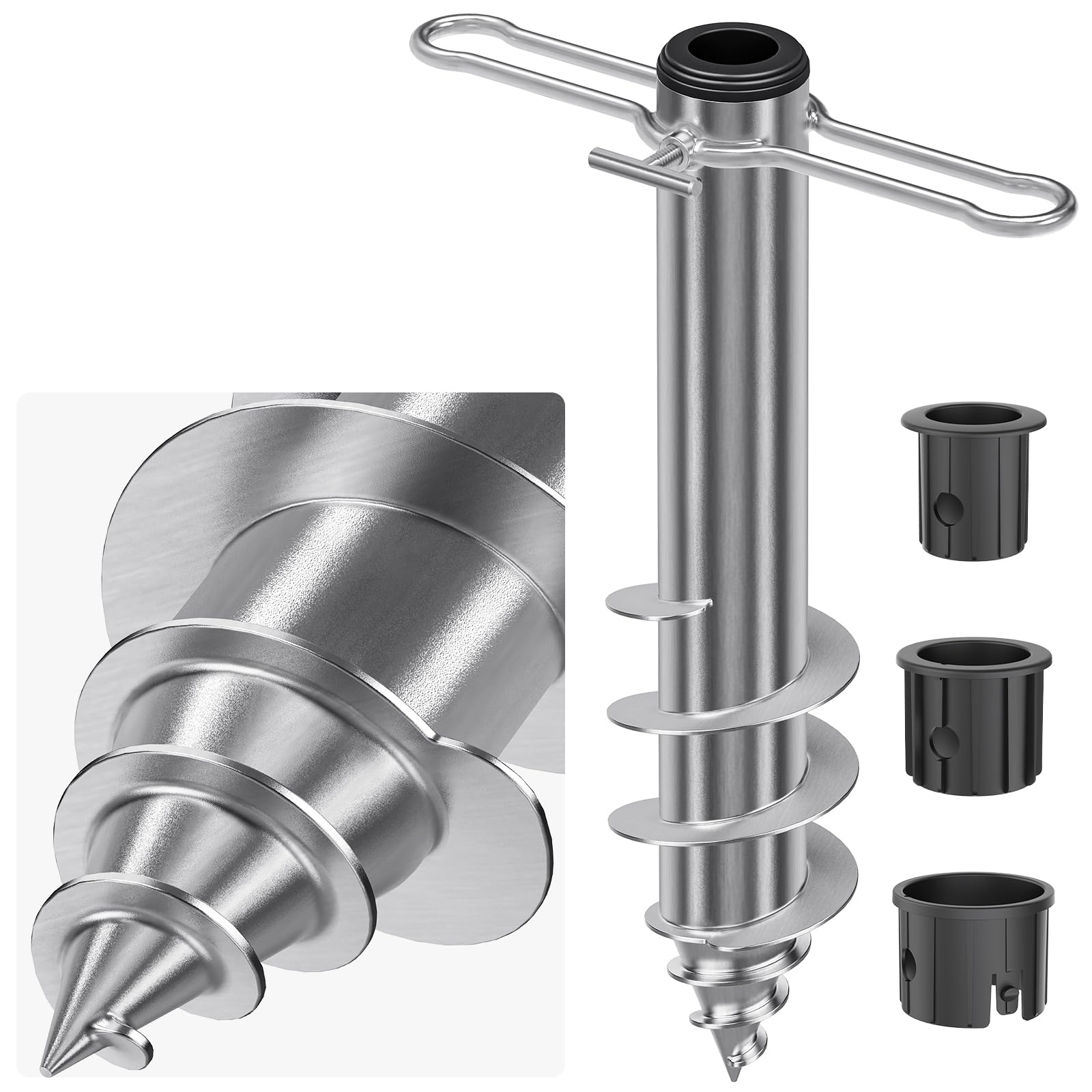 Dolibest Ancoraggio a Terra per Ombrellone 42cm