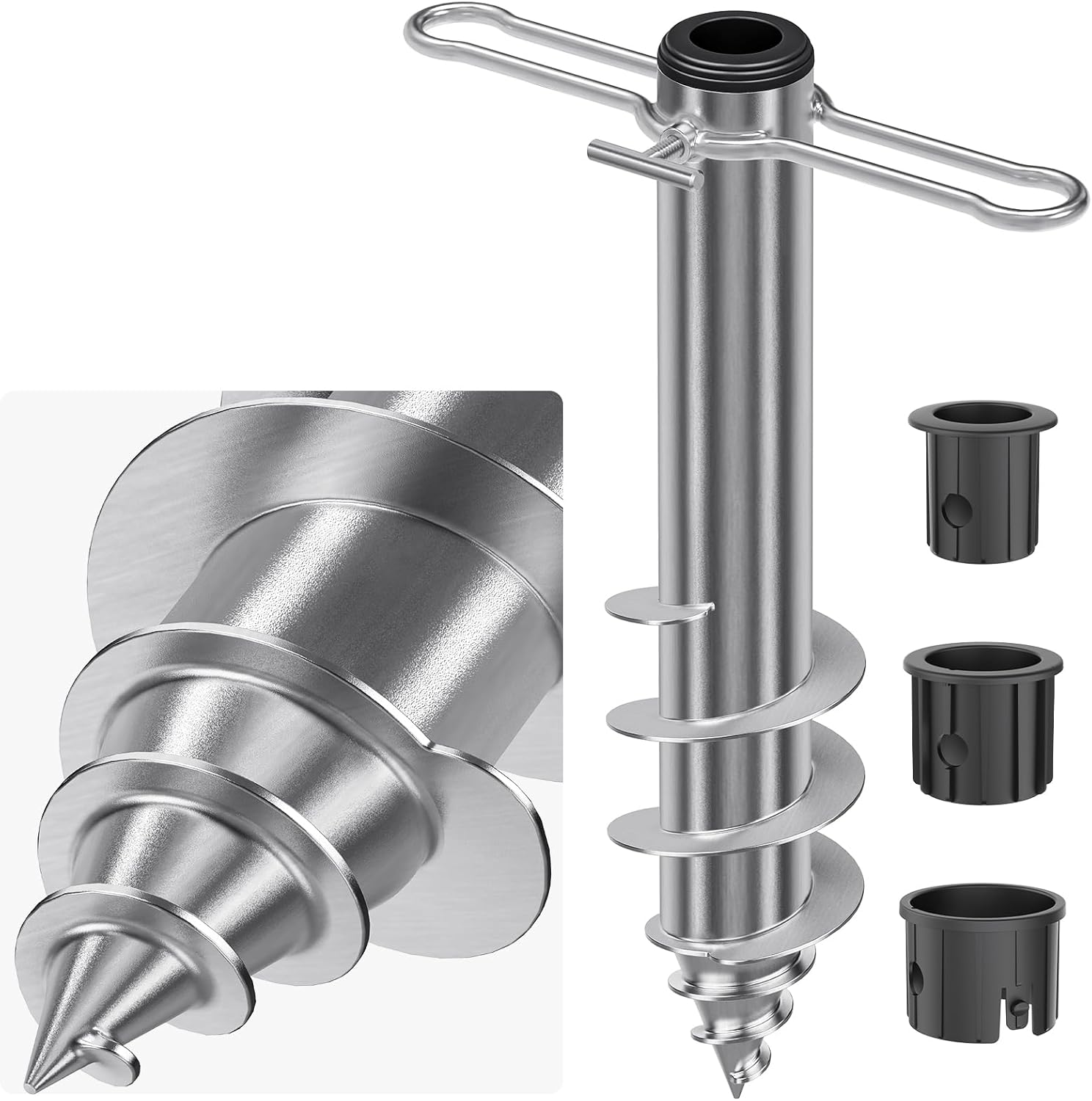 Dolibest Ancoraggio a Terra per Ombrellone 42cm - immagine 1