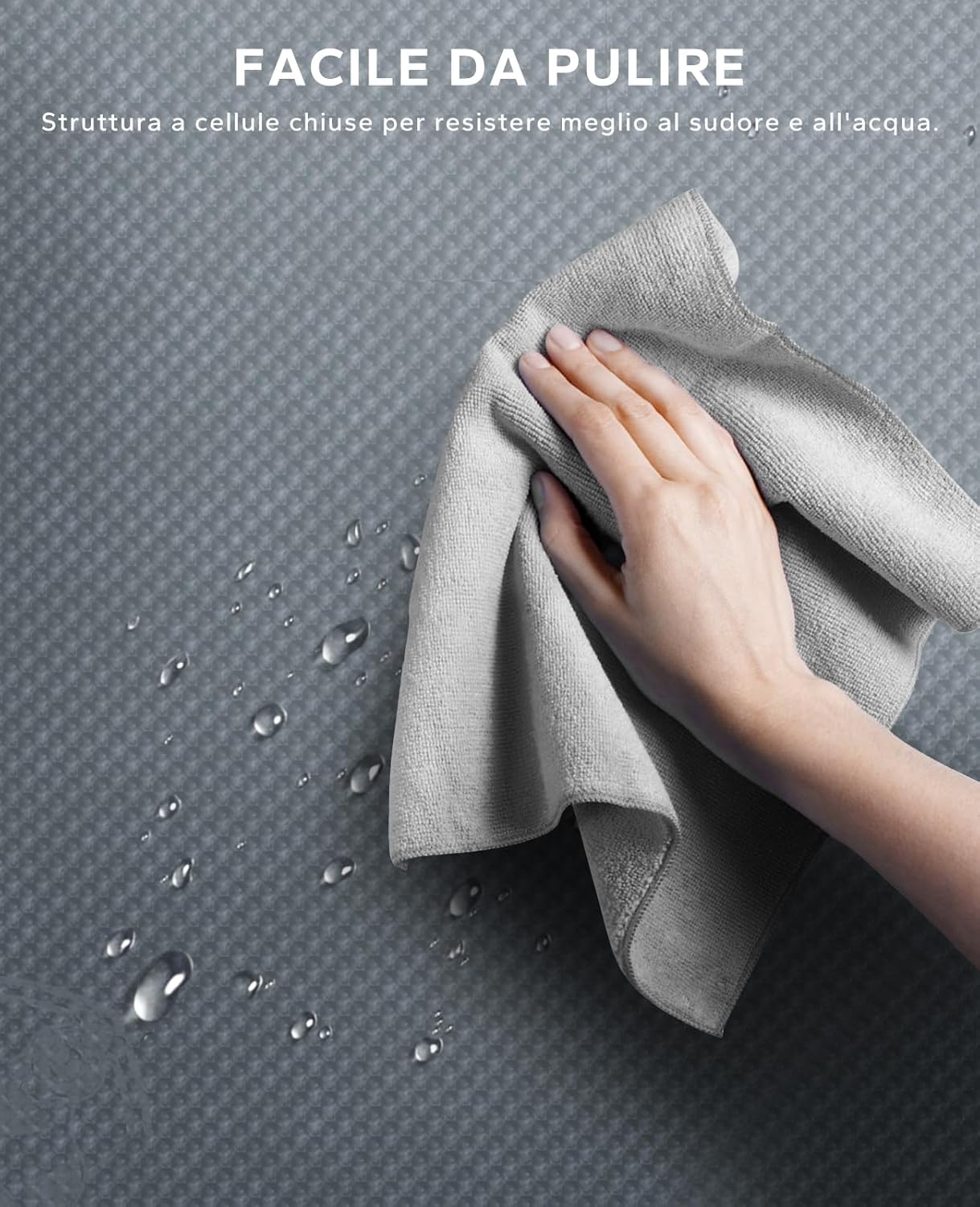 Hapbear Tappetino Esercizi Extra Large 8mm Antiscivolo - immagine 6