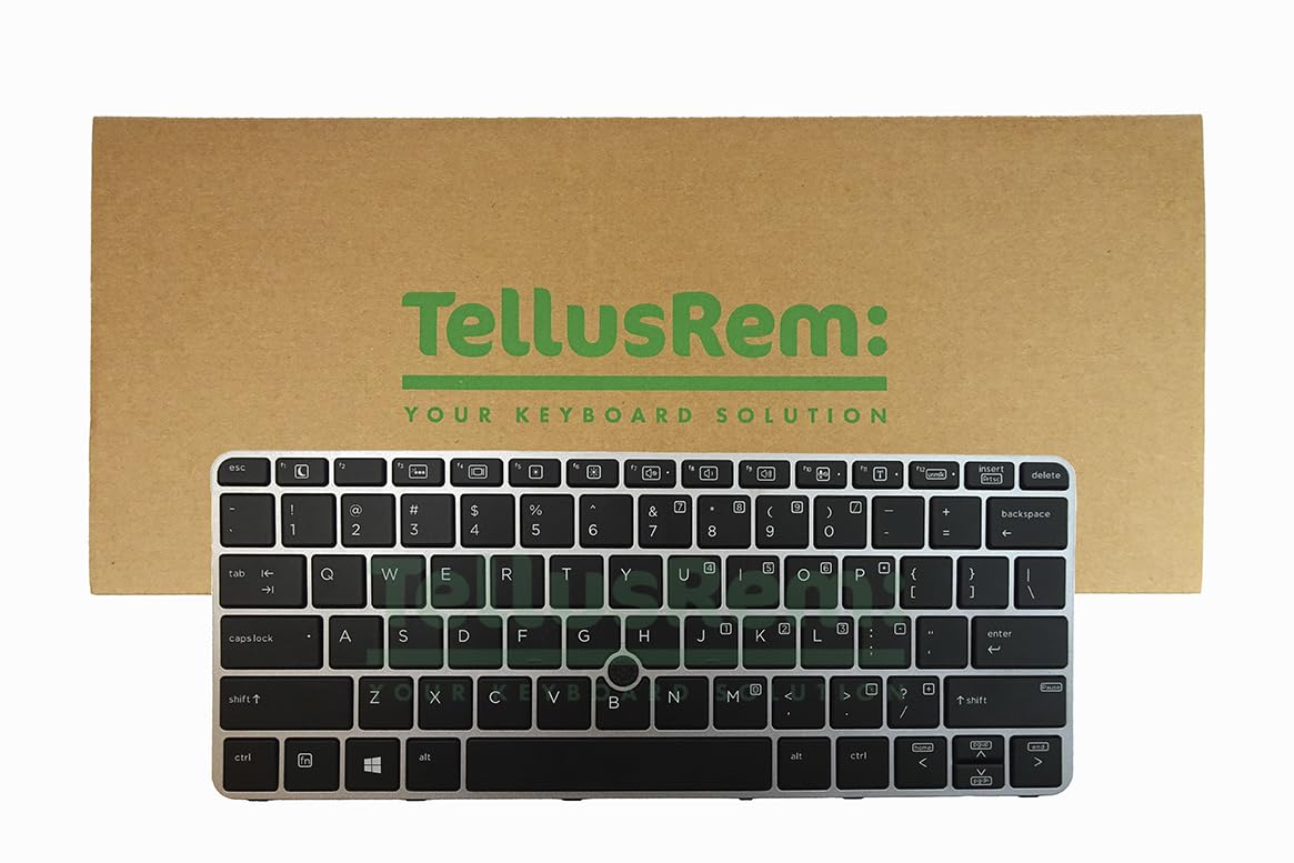 Tastiera US Retroilluminata di Ricambio per HP