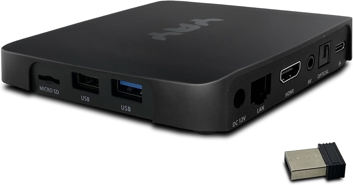 VU+ Yay GO Pro Android TV 4K UHD Streaming Box, Android TV 12 ...