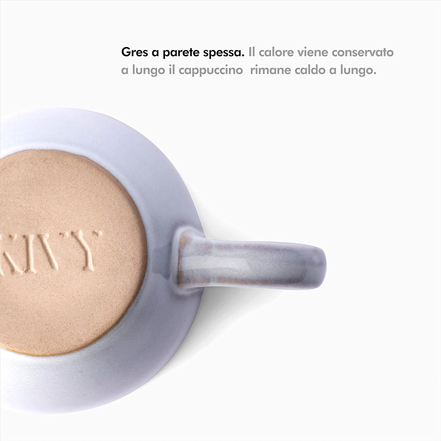 Kivy Set 4 Tazze da Caffè Cappuccino 180ml - immagine 6