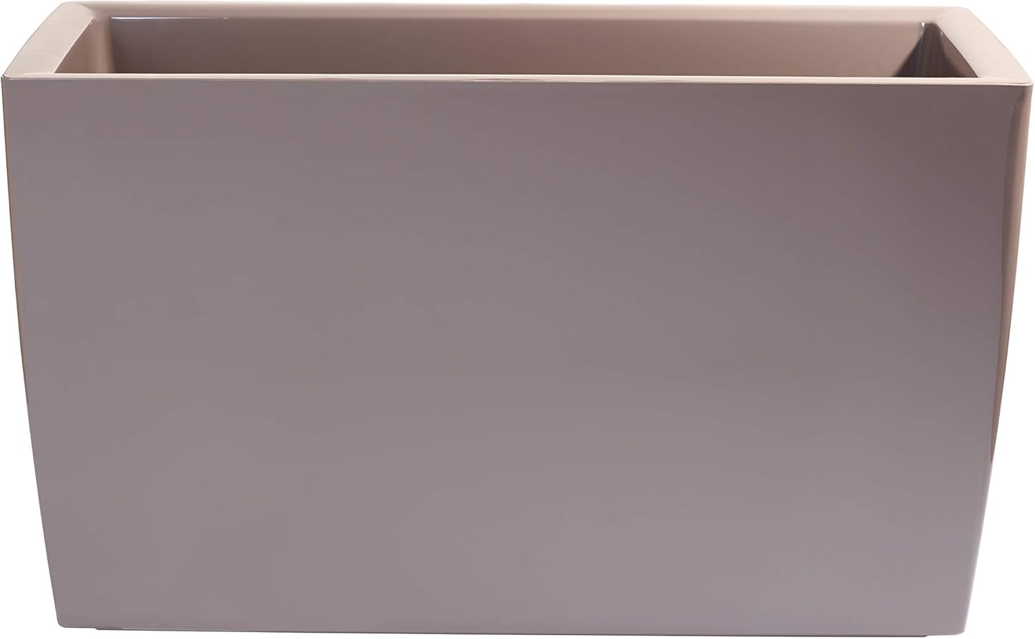 ARTEVASI Fioriera Marbella 76 cm, Marrone, Tortora