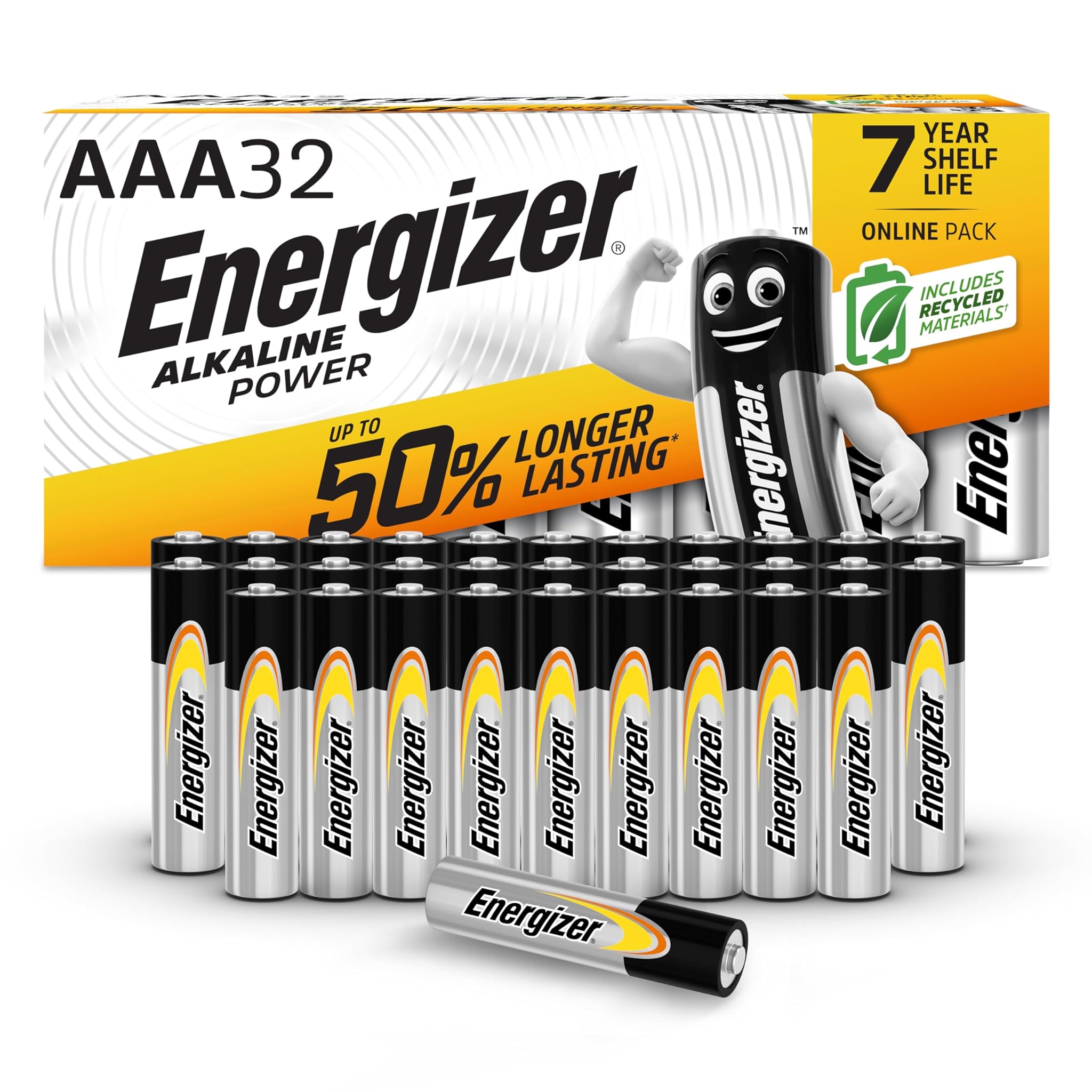 Energizer Alkaline Power - Pile AAA (32 pezzi)