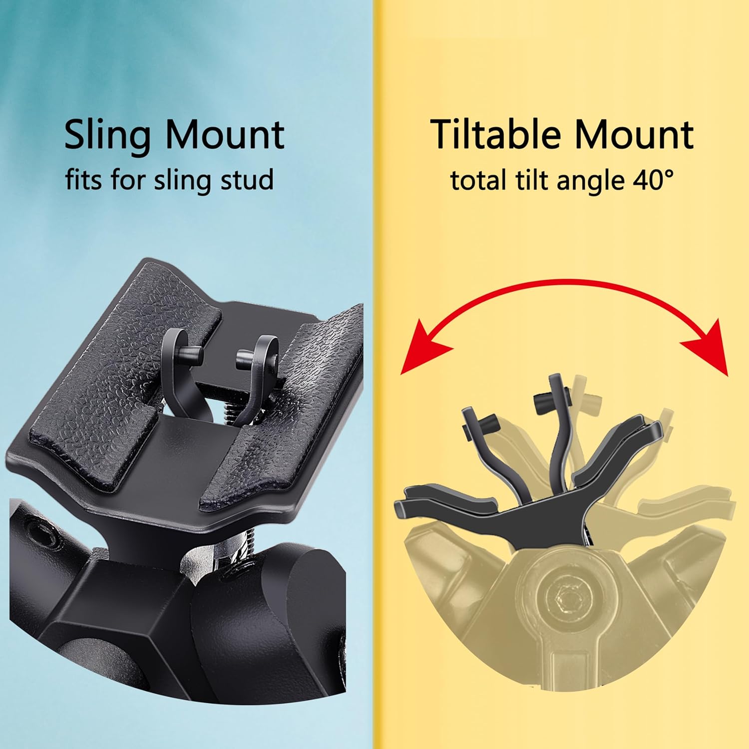 Zeadio F29-A4 Bipiede con 3 adattatori - immagine 3