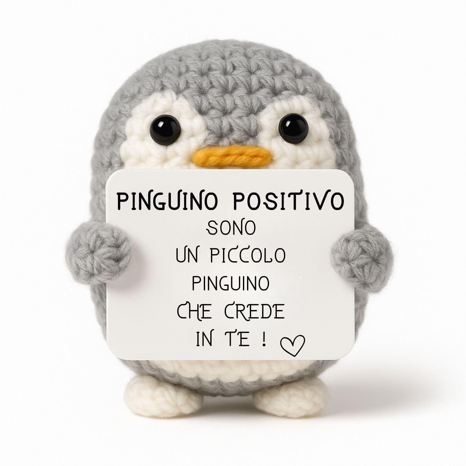 PINGUINO POSITIVO© - Peluche Motivazionale