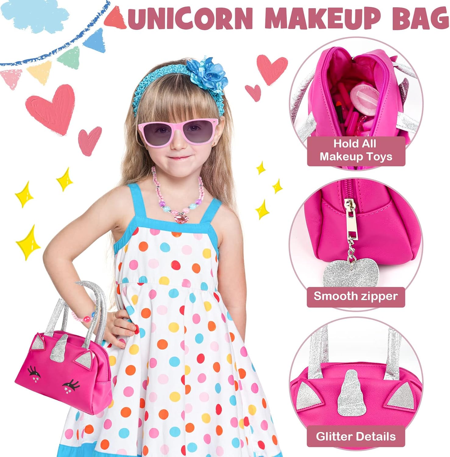 Set Trucchi Finti Bambina 20 Pezzi - immagine 4