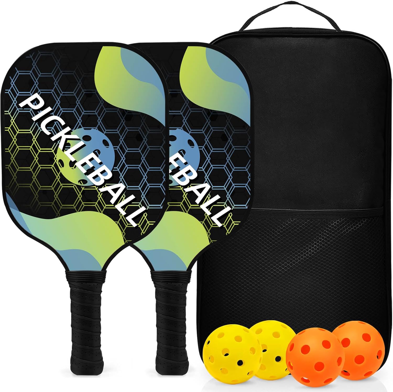Pickleball Set con Racchette e Palline - immagine 1