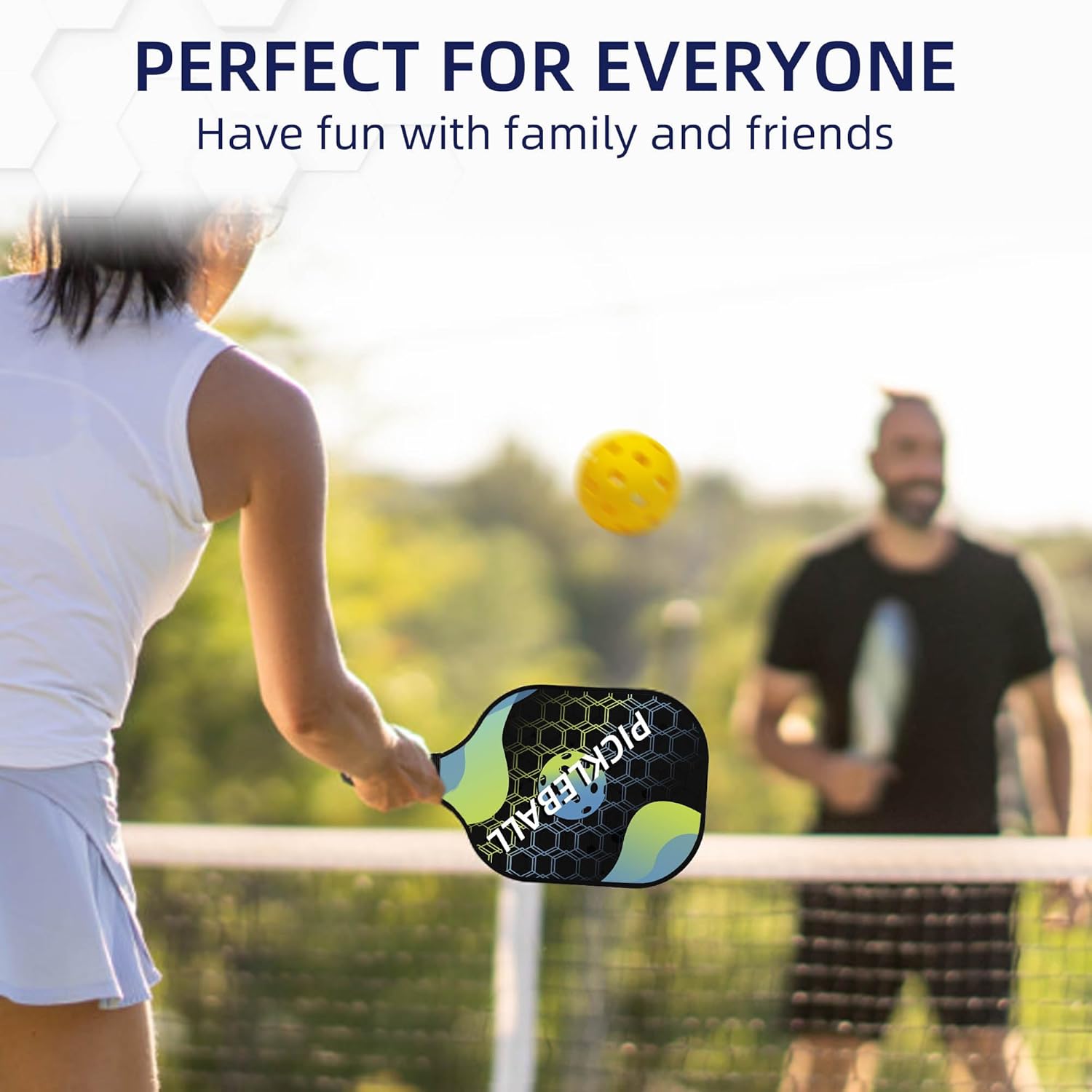 Pickleball Set con Racchette e Palline - immagine 6