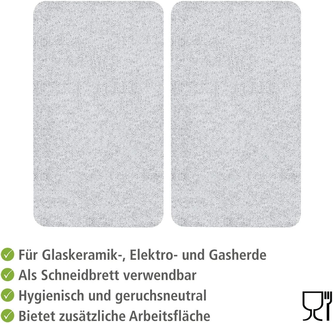 Wenko Coprifornelli in Vetro Universal - Set 2 Pezzi - immagine 4