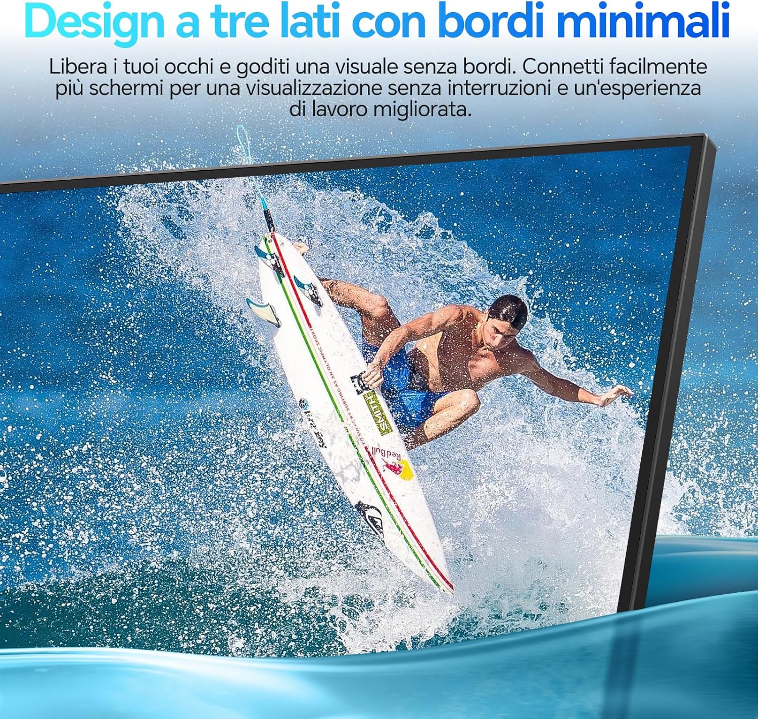 Koorui E2412F Monitor PC 24 pollici Full HD VA - immagine 4