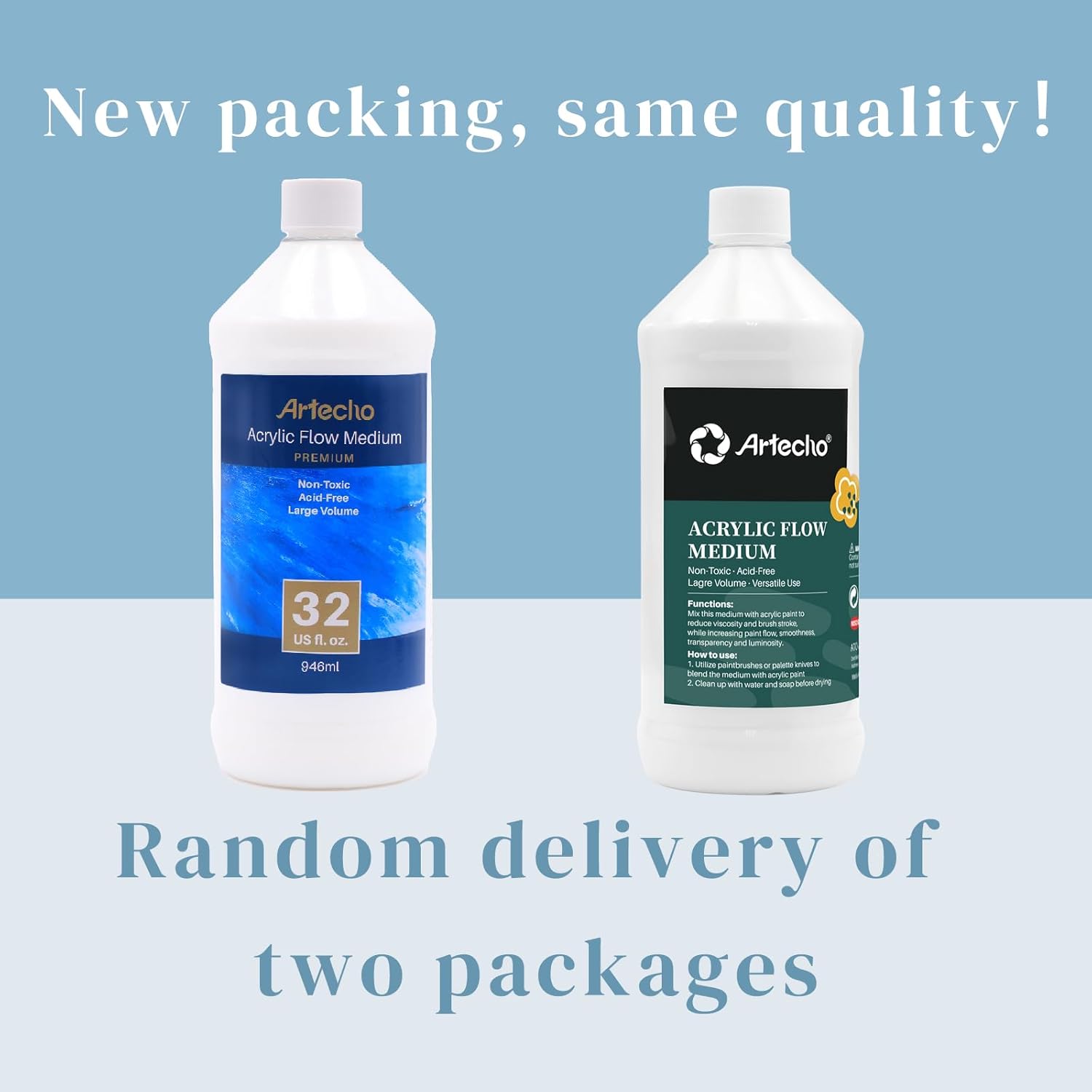 Artecho Pouring Medium per Acrilico 946 ml (32oz) - immagine 2