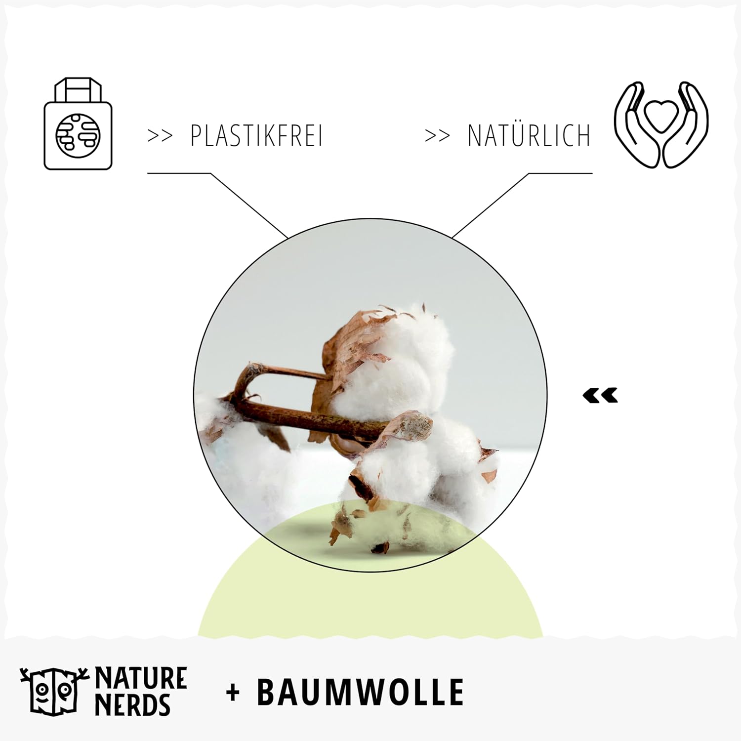 Nature Nerds - Cotton fioc in bambù e cotone (800 pezzi) - immagine 4