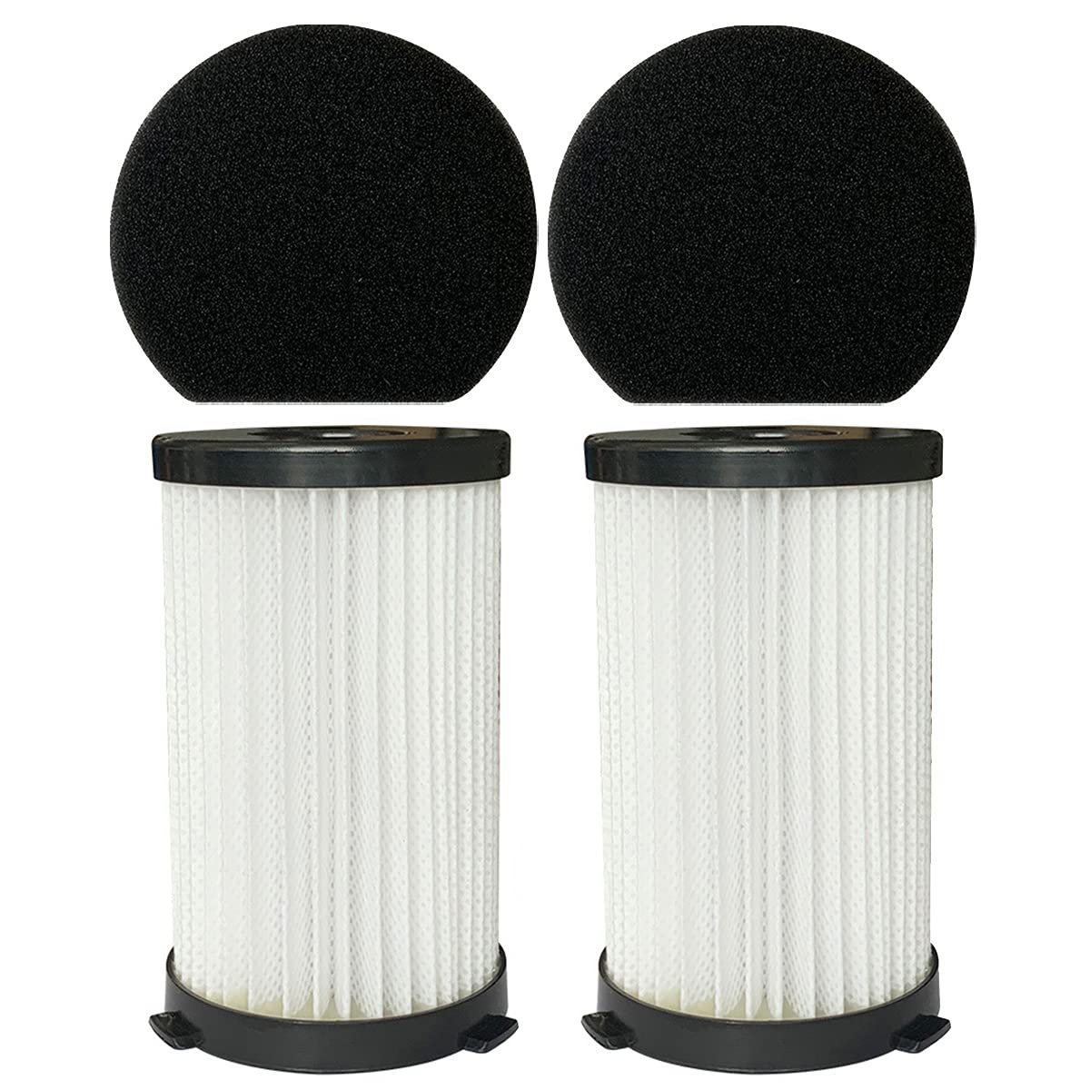 Wuyan 2 Filtri e 2 Spugne per Scopa Elettrica