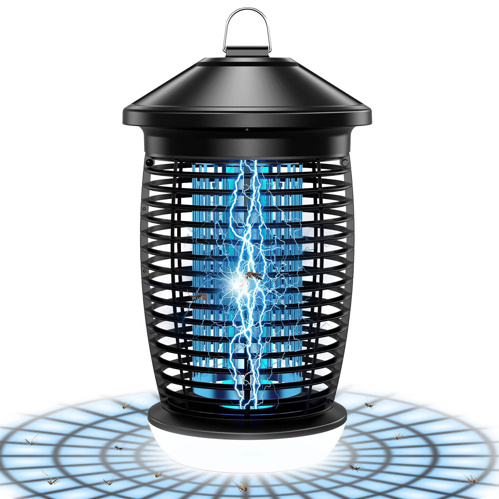 PALONE Lampada Elettrica Antizanzare 4500V