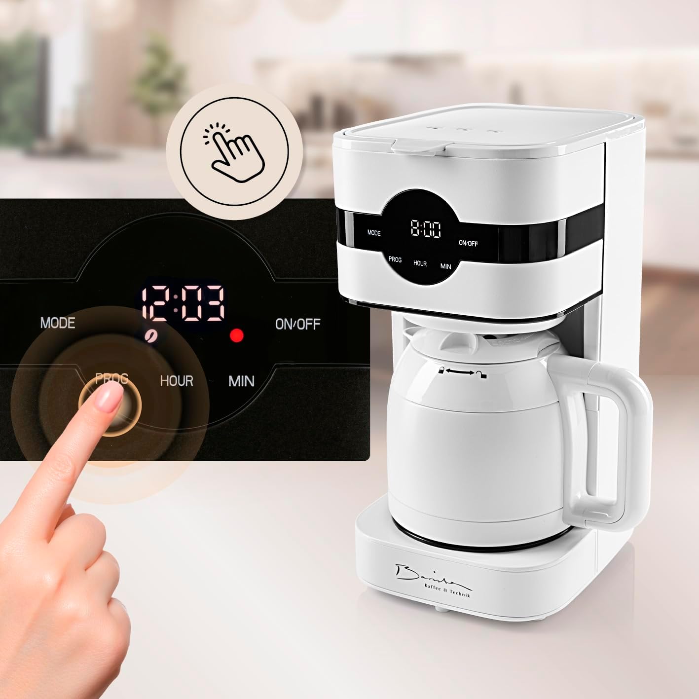 Barista - Macchina da Caffè con Caraffa Termica - immagine 4