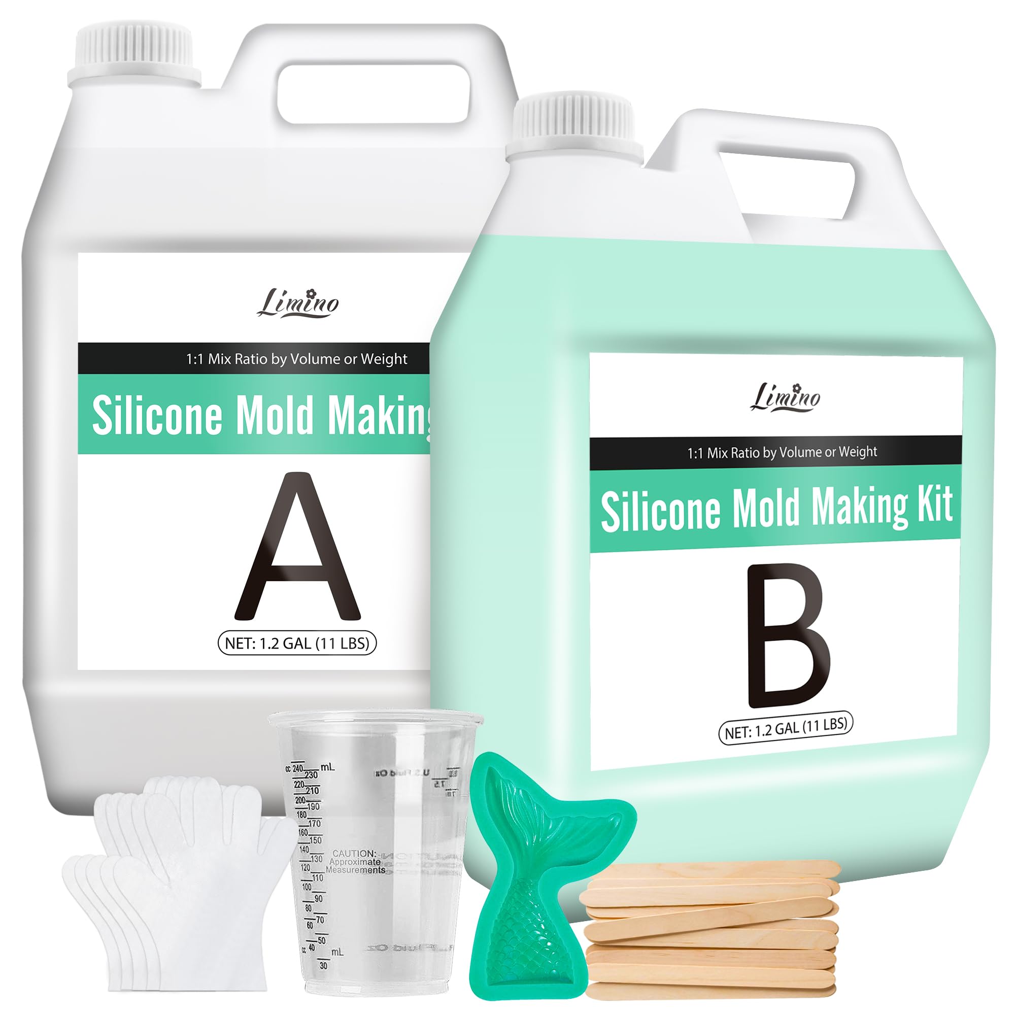 Gomma Silicone Liquido 9L/10kg per Stampi 15A