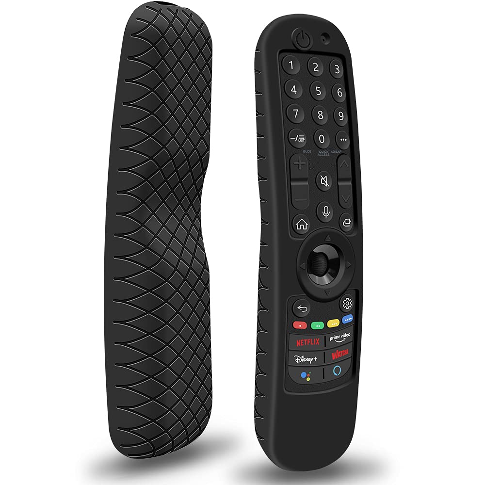 Custodia in Silicone per LG Magic Remote Control, Nero