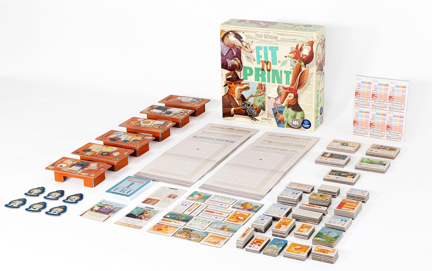 Aeg Alderac Entertainment - Fit To Print Gioco da Tavolo - immagine 3