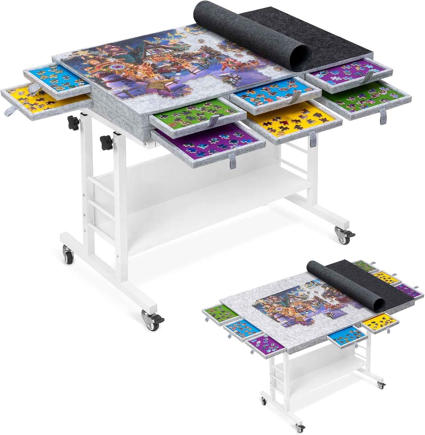 Tektalk Tavola Puzzle Pieghevole 2000 pezzi - immagine 1