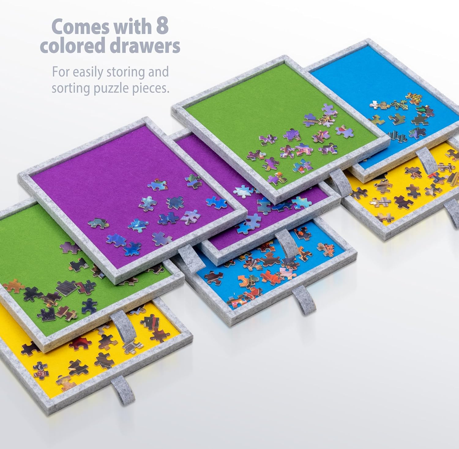 Tektalk Tavola Puzzle Pieghevole 2000 pezzi - immagine 8