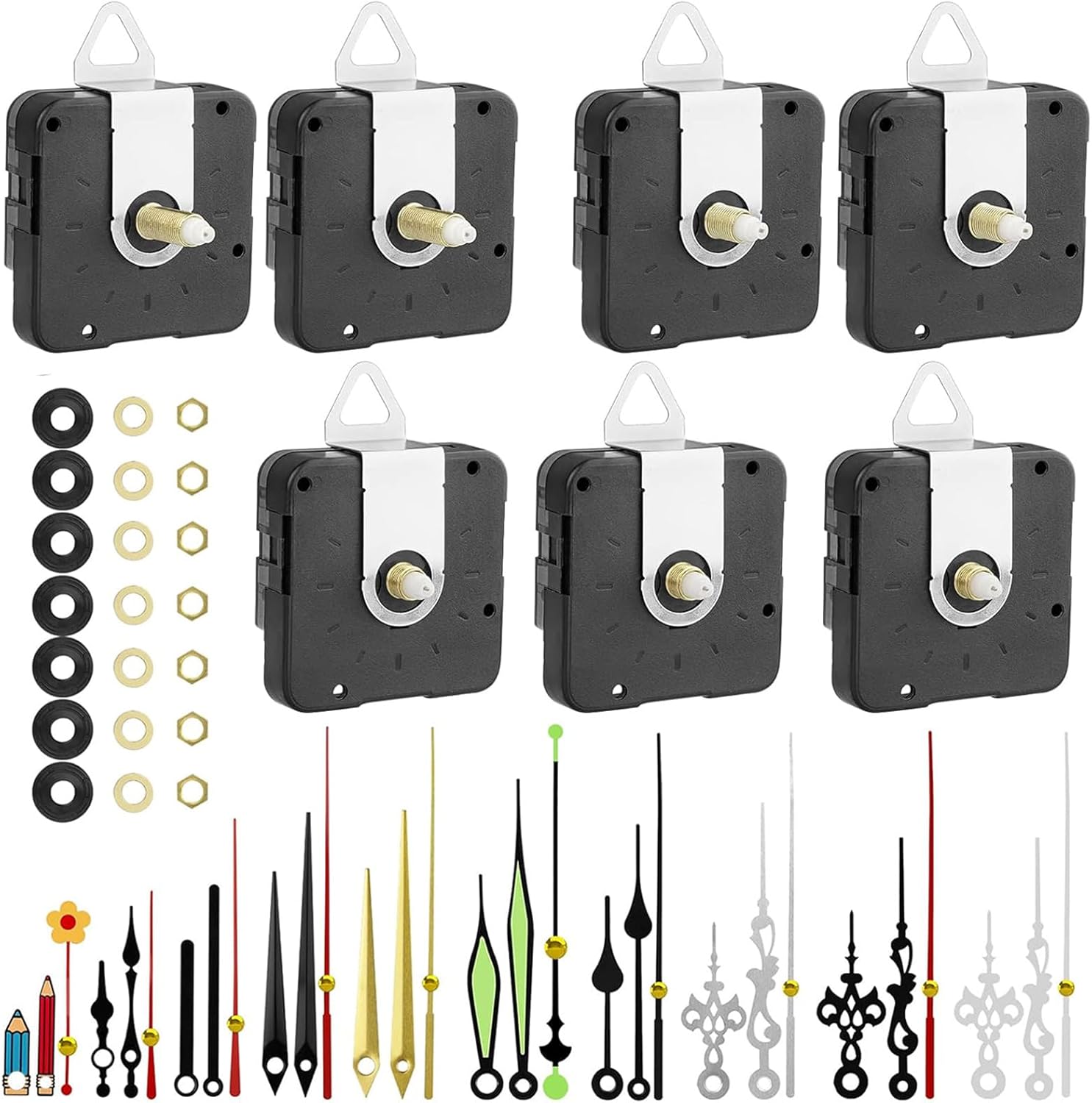 Movimento Silenzioso al Quarzo per Orologio da Parete - immagine 1