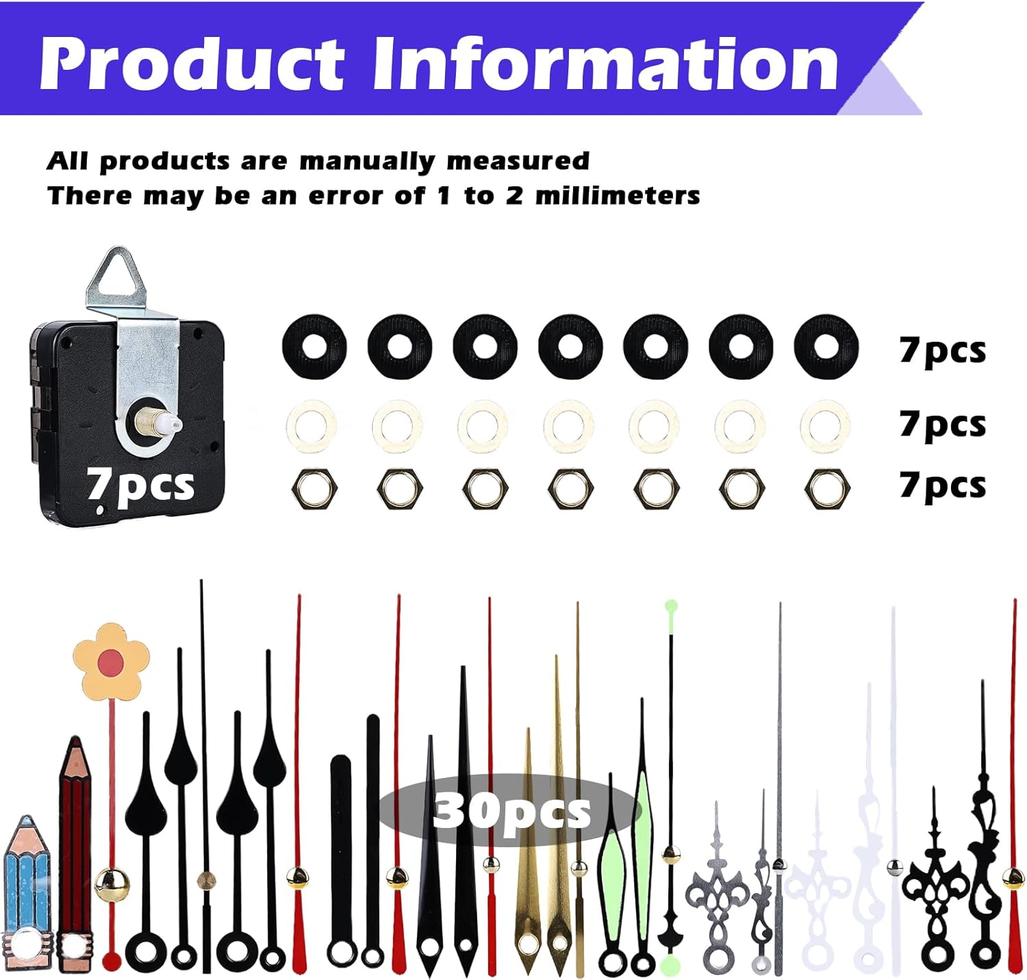 Movimento Silenzioso al Quarzo per Orologio da Parete - immagine 3