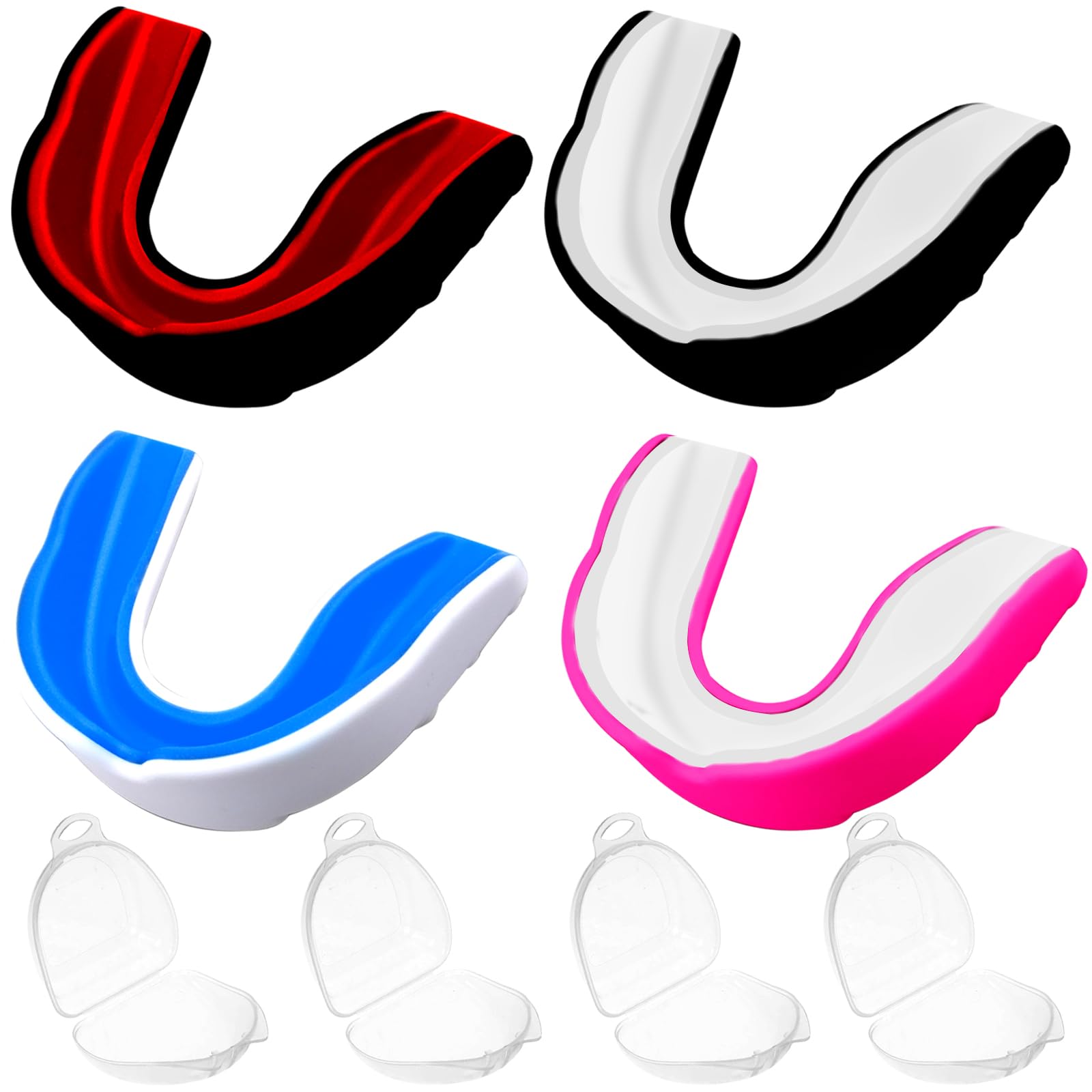 Paradenti Sportivo Vestibilità Slim 4 Pezzi