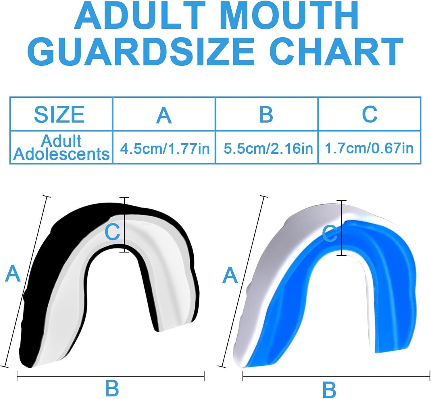 Paradenti Sportivo Vestibilità Slim 4 Pezzi - immagine 2