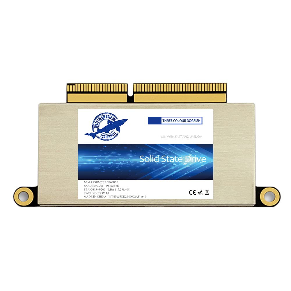 Dogfish 1TB SSD PCIe Gen3x4 M.2 NVMe per MacBook Pro A1708