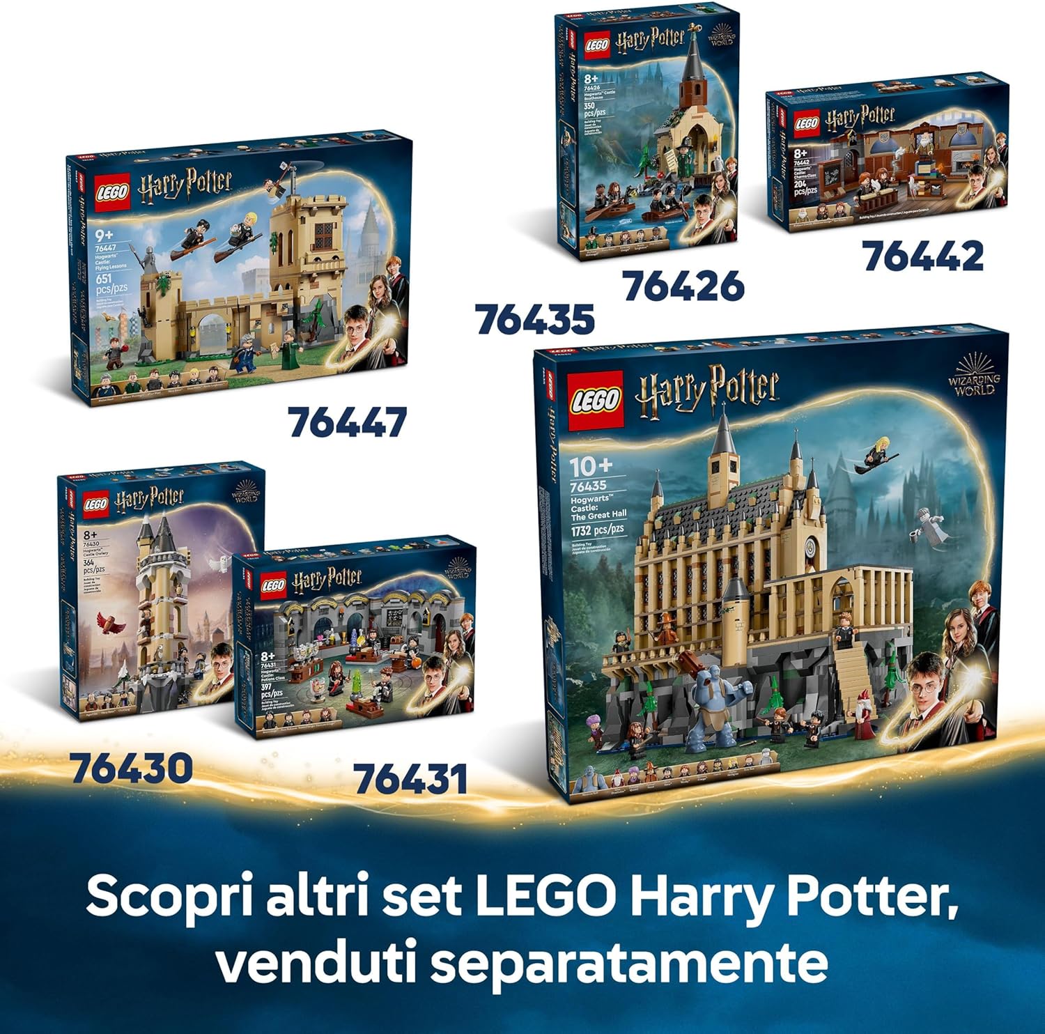 Lego Harry Potter Avventura su Nottetempo 76446 - immagine 8