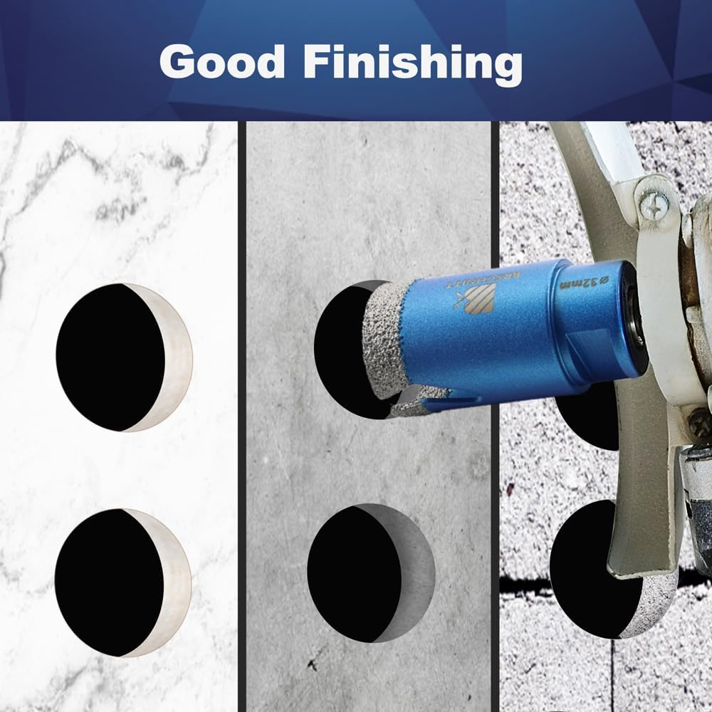 Set Punte Diamantate per Piastrelle 10 Pezzi - immagine 4