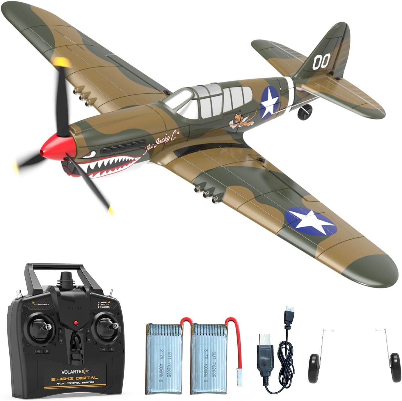 VOLANTEXRC P40 Warhawk - Aereo RC 4 canali 2.4GHz - immagine 1