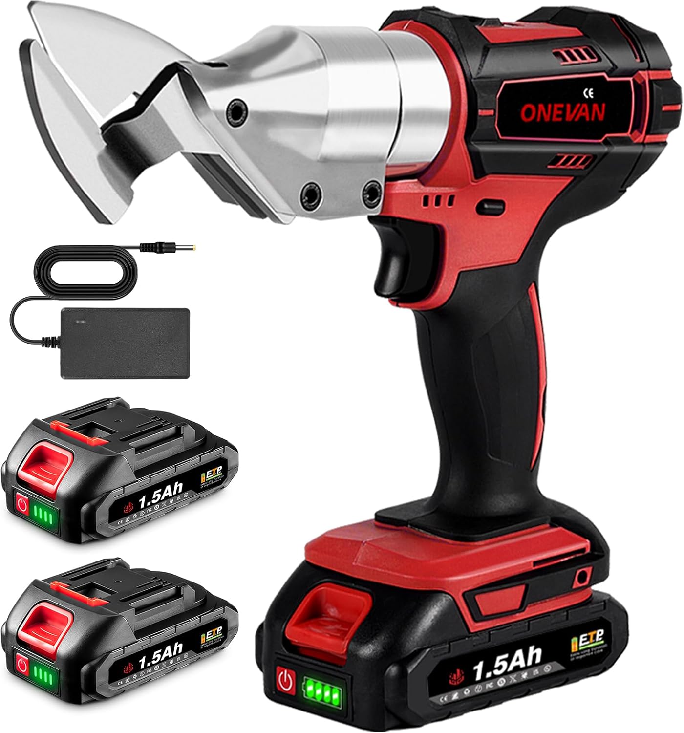 ONEVAN Forbici per Metallo a Batteria - immagine 1