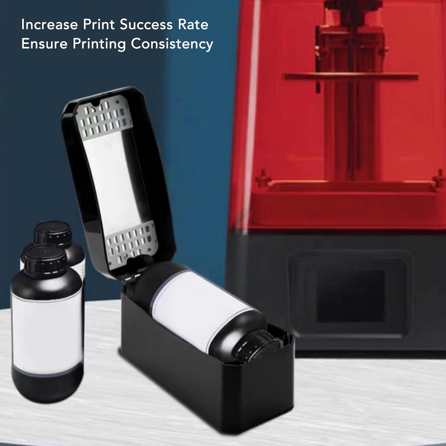 Miscelatore a Rotolamento in Resina con Riscaldamento LED - immagine 2