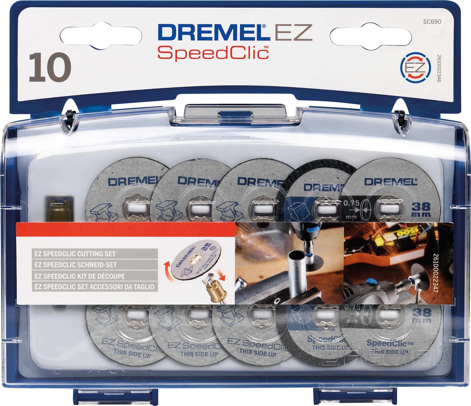 Dremel 2615S690JA EZ SpeedClic Set Accessori