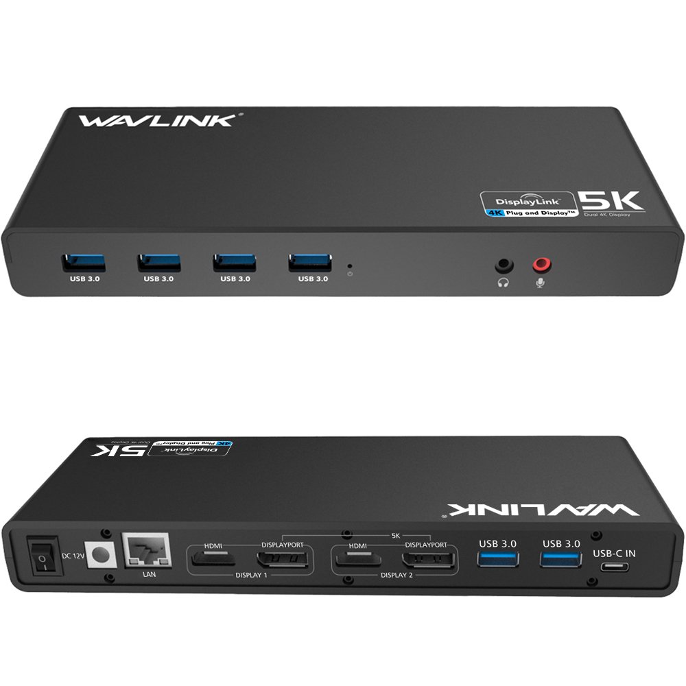Wavlink Docking Station Universale USB-C 5K