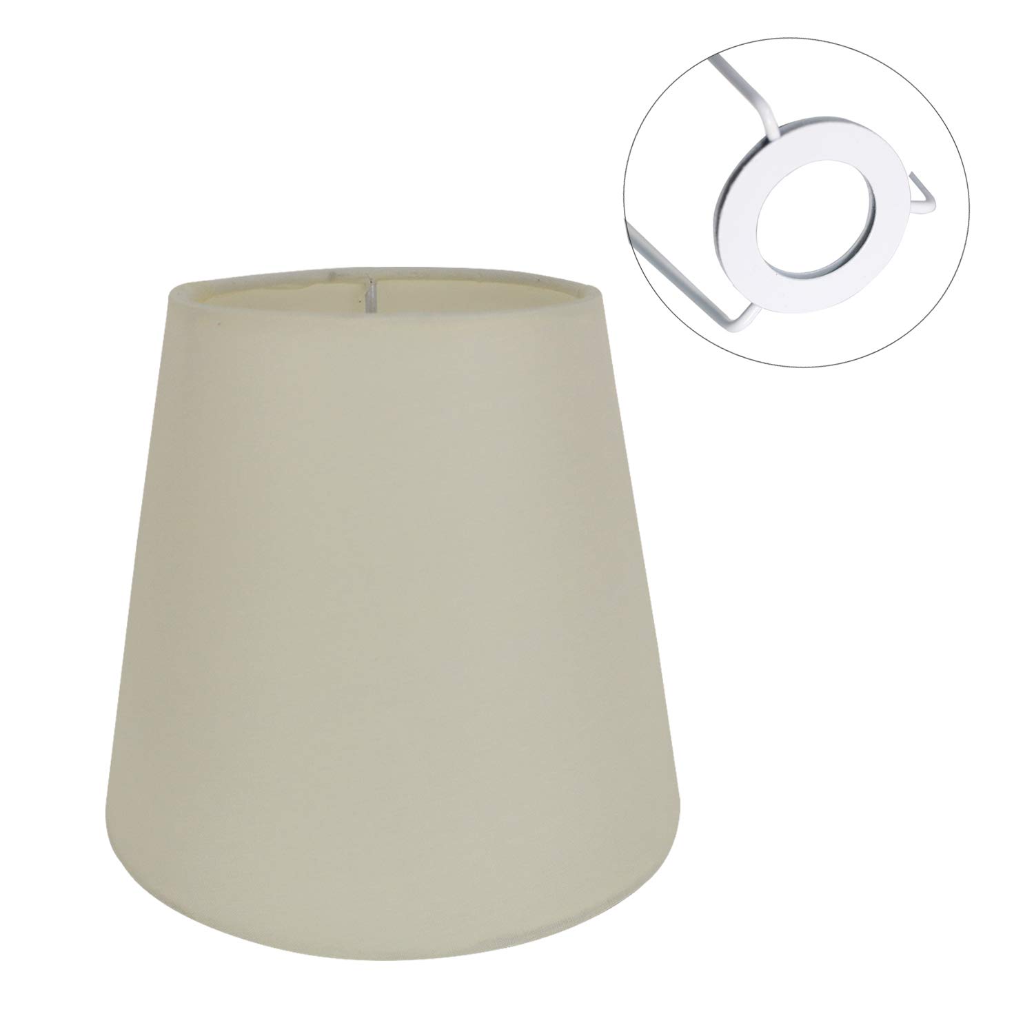 Eastlion Paralume Tessuto Piccolo E14 5.5 inch, Beige