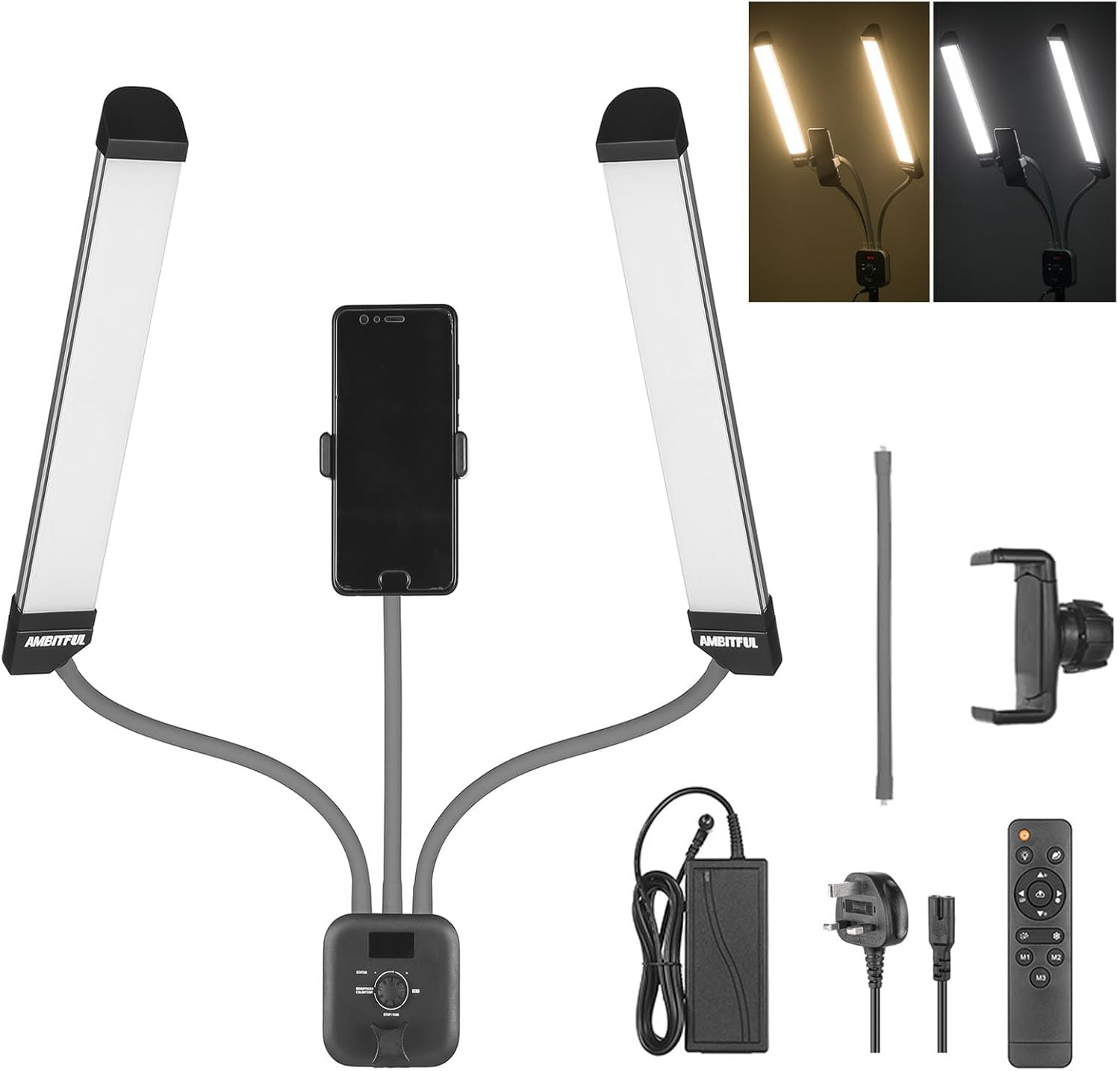 Ambitful AL-20 - Luce LED Doppio Braccio 40W - immagine 1