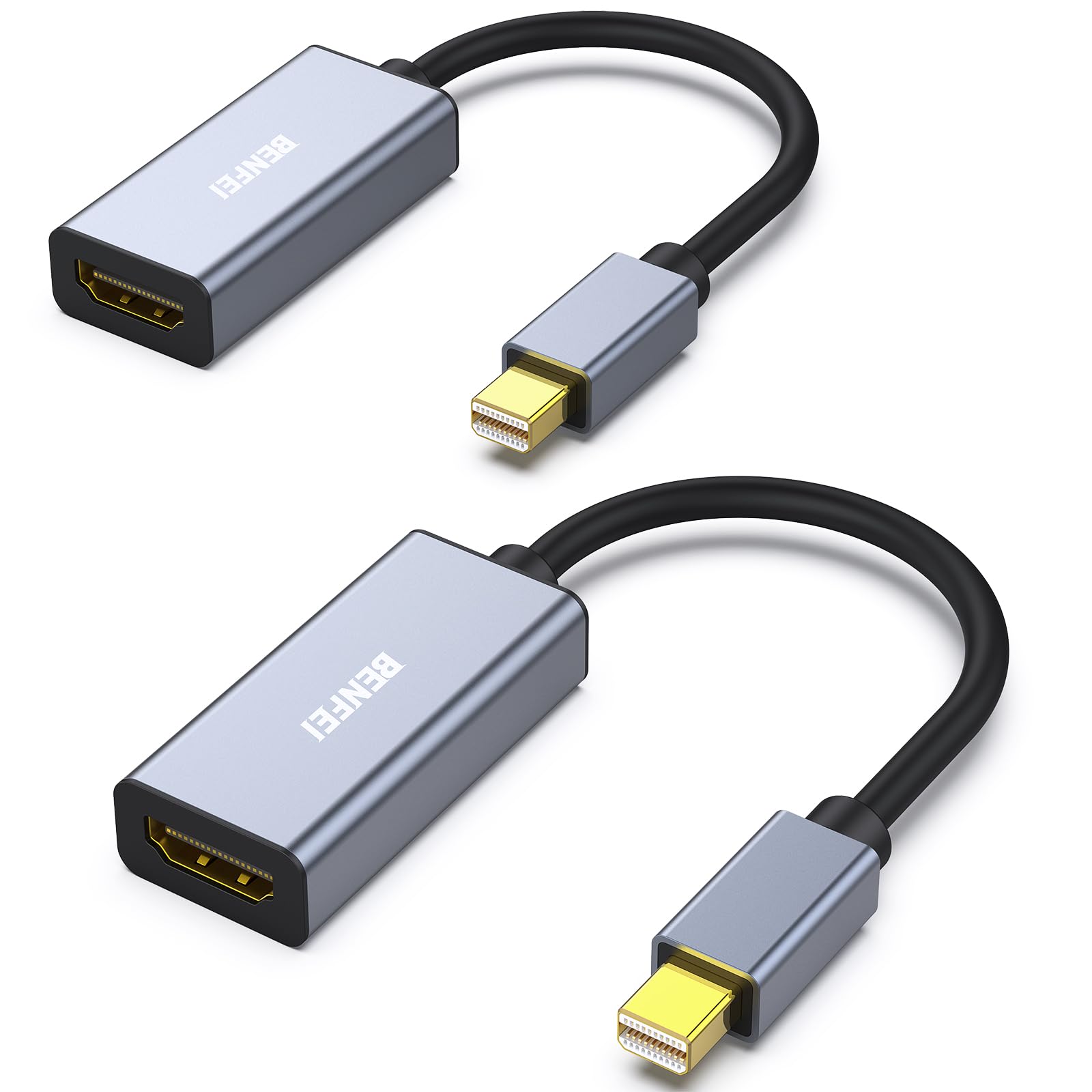 BENFEI Adattatore Mini DisplayPort (Thunderbolt 2) a HDMI 4k, 2 ...