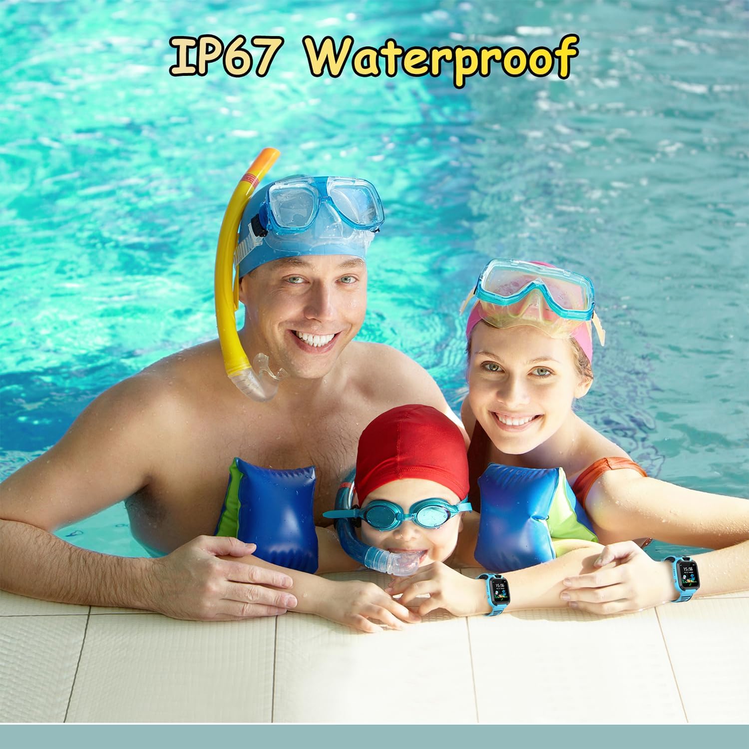 Smartwatch Bambini GPS IP68 Impermeabile - immagine 4