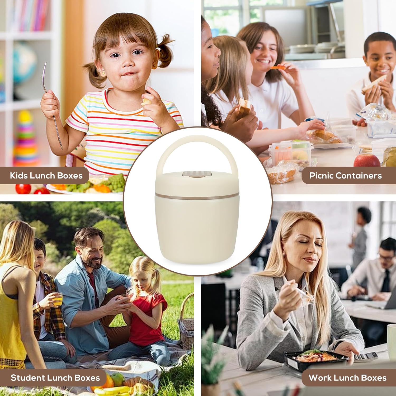 Cozary Thermos per Alimenti Caldi 1200 ml - immagine 7