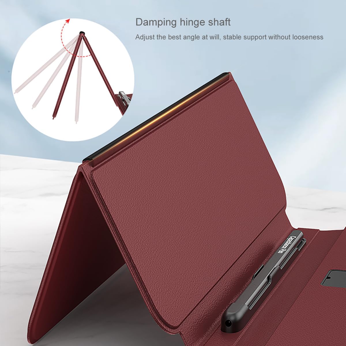 Coque Kit Tastiera per Galaxy Z Fold 7 - Fibra di Carbonio - immagine 4