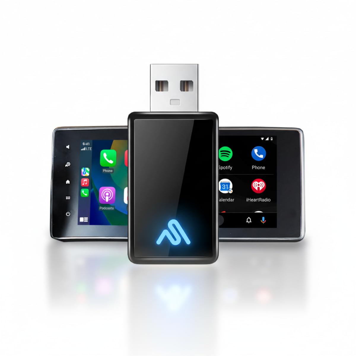AutoSky Adattatore Wireless CarPlay 2023 Pro Slim Edition - Adattatore ...