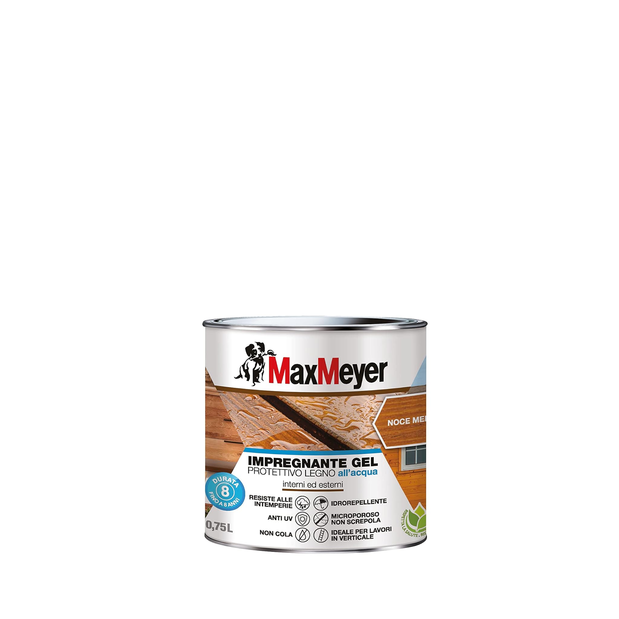 MAXMEYER IMPREGNANTE GEL ACQUA NOCE MEDIO 0,75 L