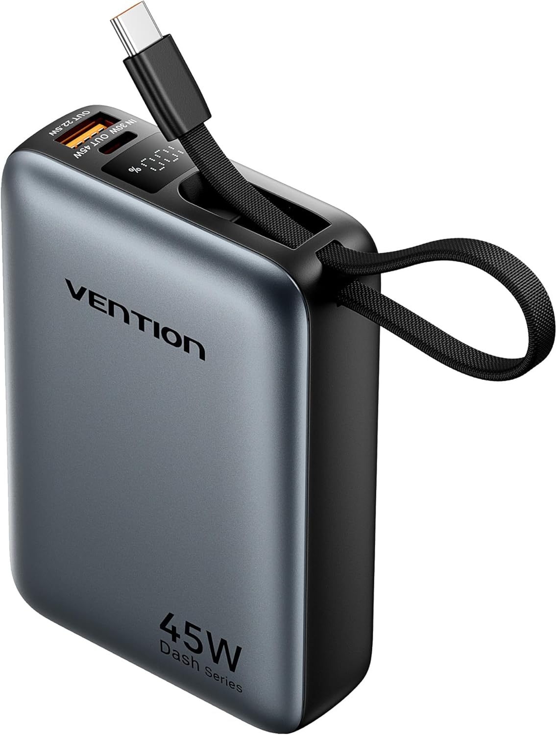Vention Mini Power Bank 45W 20000mAh con Cavo USB-C - immagine 1
