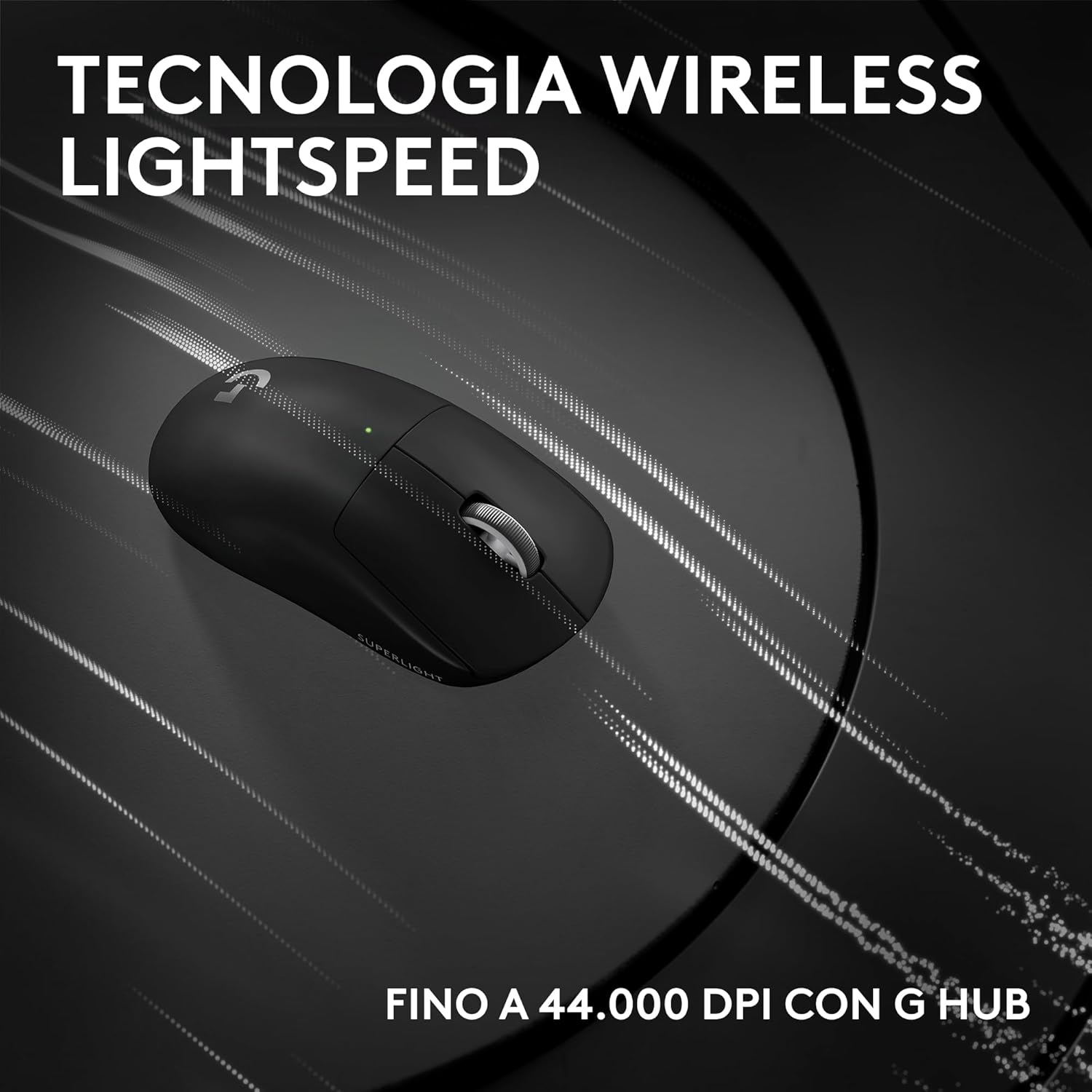 Logitech G PRO X SUPERLIGHT 2c - Mouse Gaming Wireless, Nero - immagine 5