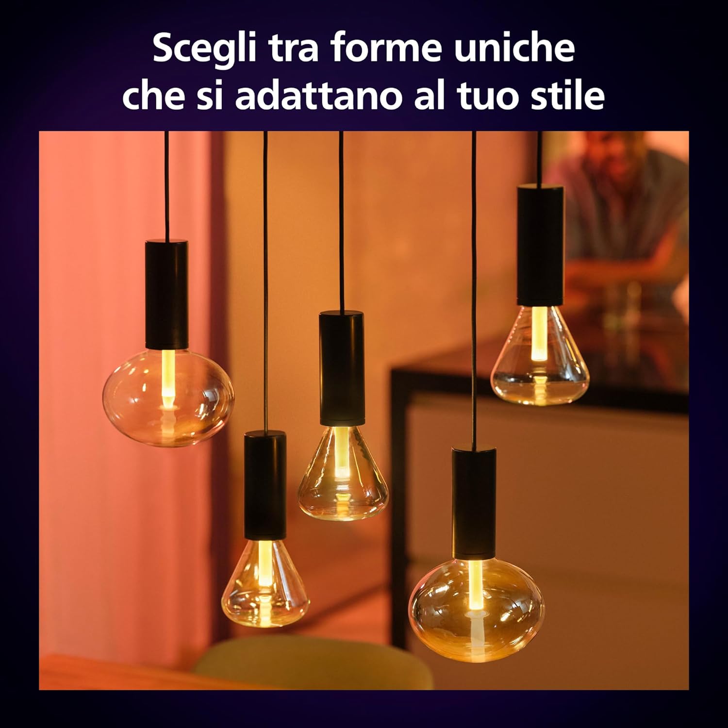 Philips Hue Lightguide G95 Small Lampadina Smart Globo - immagine 3